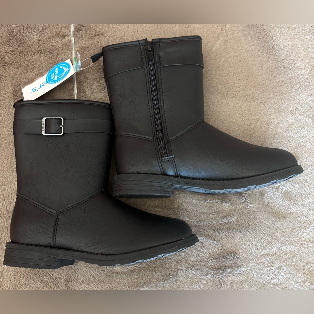 NWT Size 2 Carter’s Black Boots